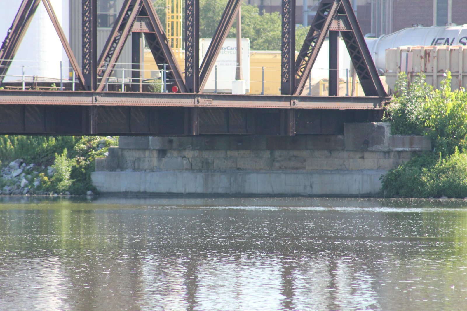 East abutment